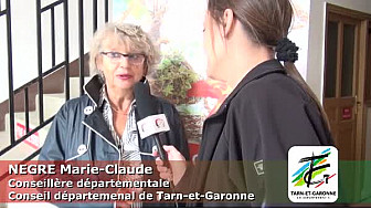 Mme NEGRE Marie-Claude, conseillère départementale de Tarn-et-Garonne.